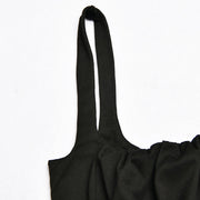 Alisha Ruched Front Crop Top