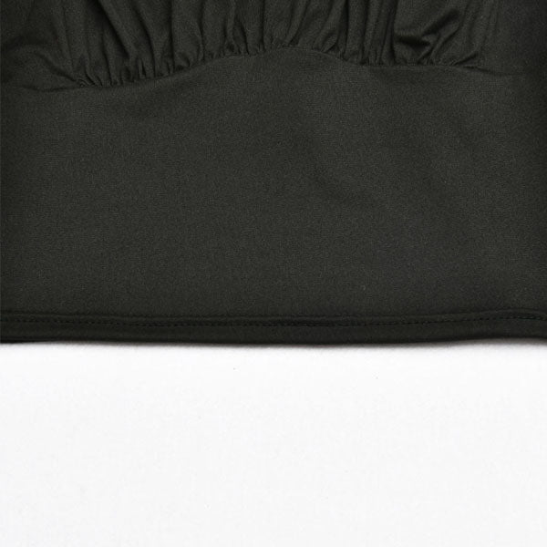 Alisha Ruched Front Crop Top