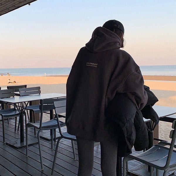 Good Vibes Only Oversize Hoodie