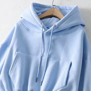Anabelle Cropped Hoodie Sweater Top