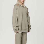 Riley Oversize Lounge Relax Hoodie Sweater