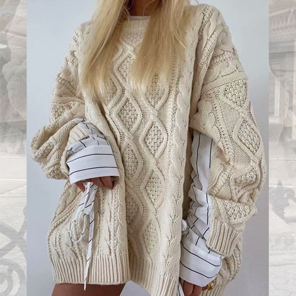 Kendrall Oversize Cable Knit Sweater