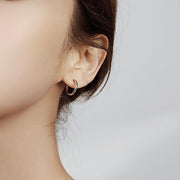 Elina Sterling Sliver Mini Hoop Earrings