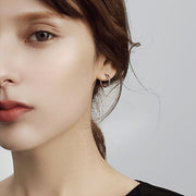 Elina Sterling Sliver Mini Hoop Earrings