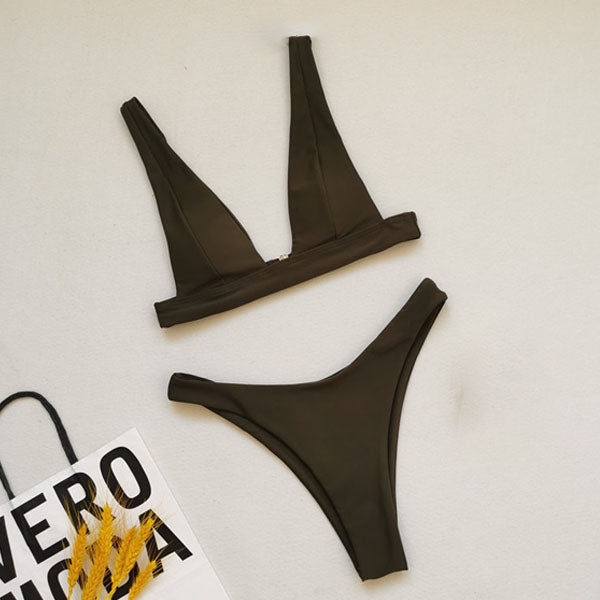 Mischel Triangle Bikini Set