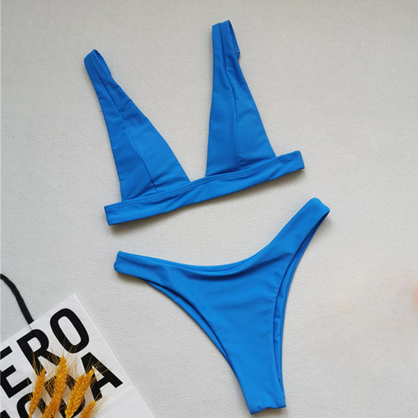 Mischel Triangle Bikini Set