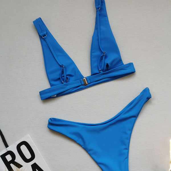 Mischel Triangle Bikini Set