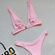 Mischel Triangle Bikini Set