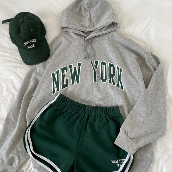Maya New York Oversize Sweater Hoodie