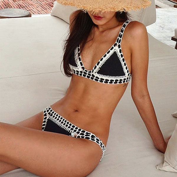 Nikky Crochet Trim Bikini