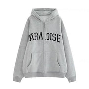 Crissy Paradise Zipper Front Hoodie