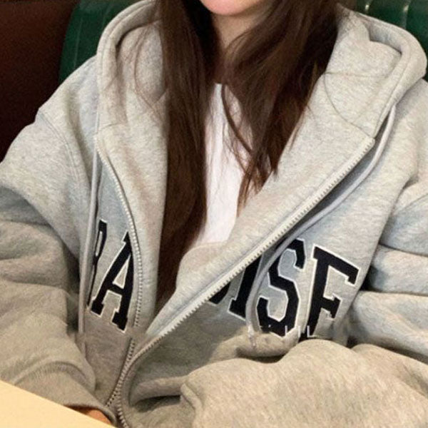 Crissy Paradise Zipper Front Hoodie