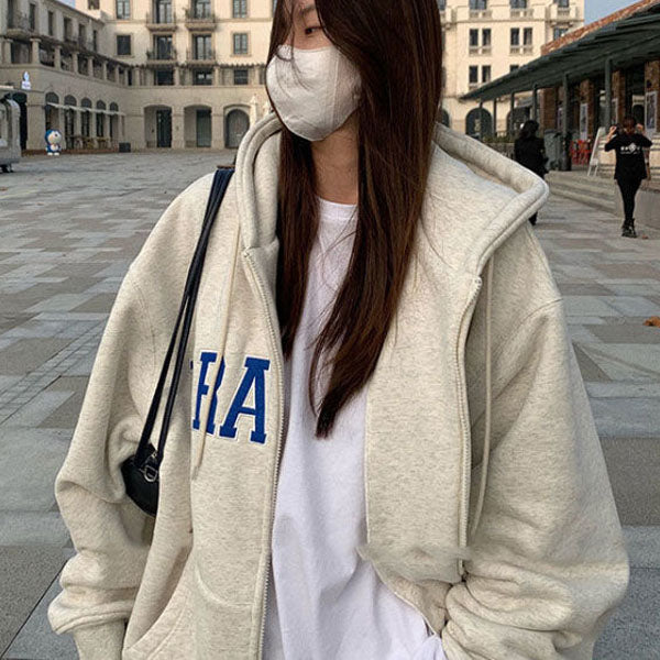 Crissy Paradise Zipper Front Hoodie