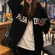 Crissy Paradise Zipper Front Hoodie