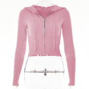 Kyler 2 Pc Long Sleeve Hoodie Tracksuit Set