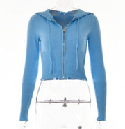 Kyler 2 Pc Long Sleeve Hoodie Tracksuit Set