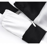 Melissa Colour Block Satin Top