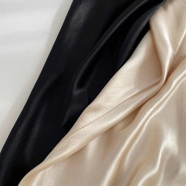 Leena Sophistication Satin Midi Skirt