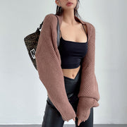 Elyse Long Sleeve Open Front Shrug Sweater