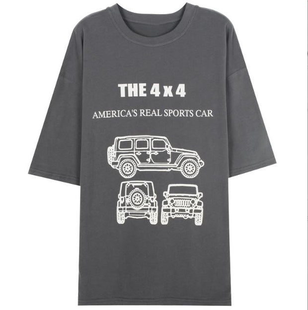 The 4 x 4 America's Real Sports Car Tee