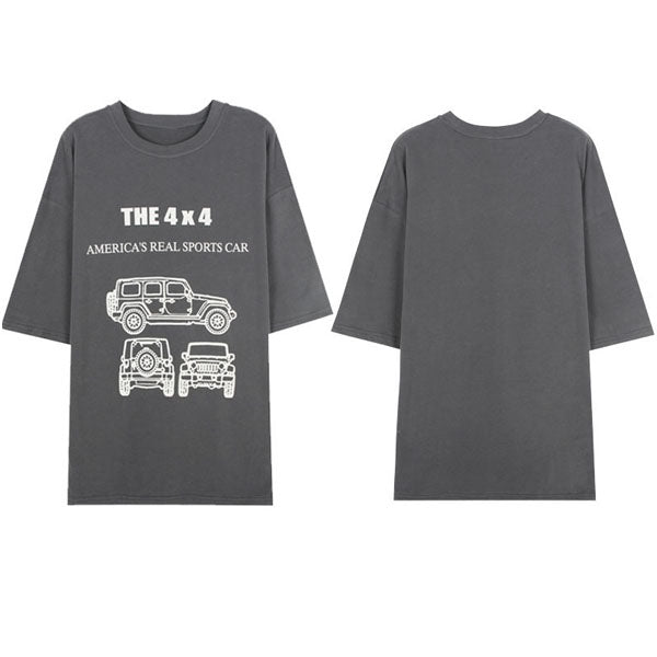 The 4 x 4 America's Real Sports Car Tee