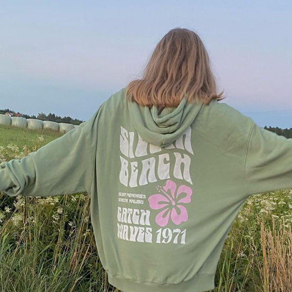 Laura Green Siesta Beach Floral Hoodie – The Wildflower Shop