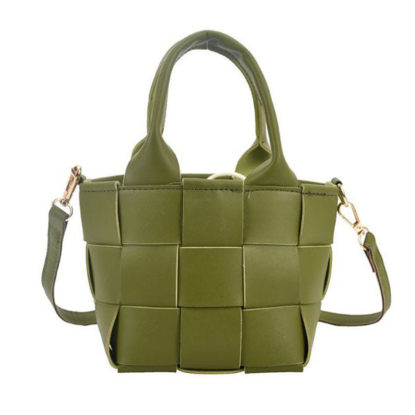 Kelsi Woven Shoulder Handbag