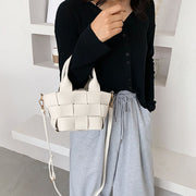Kelsi Woven Shoulder Handbag