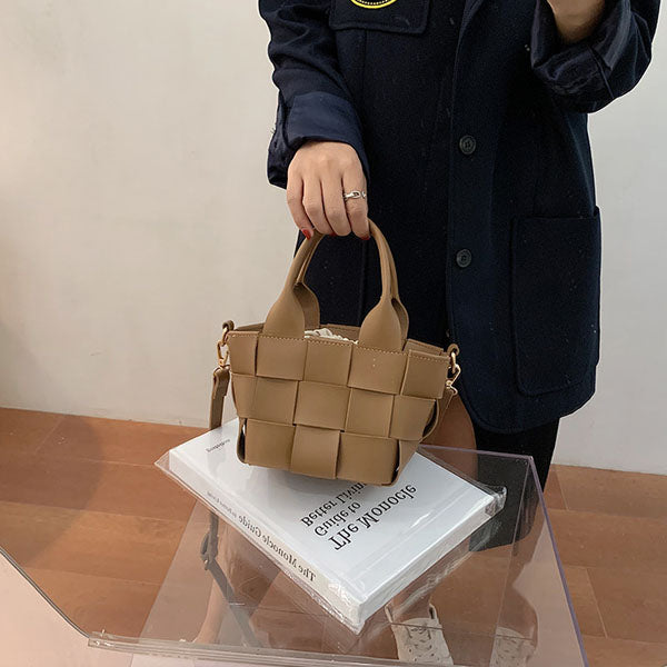 Kelsi Woven Shoulder Handbag