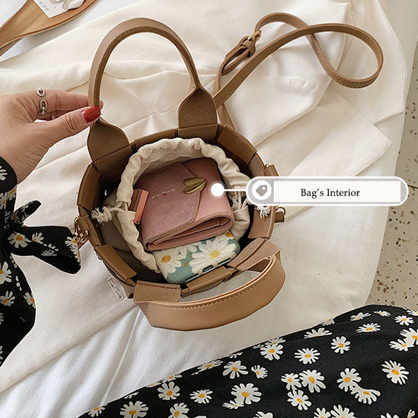 Kelsi Woven Shoulder Handbag