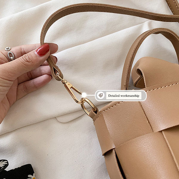 Kelsi Woven Shoulder Handbag