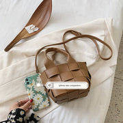 Kelsi Woven Shoulder Handbag