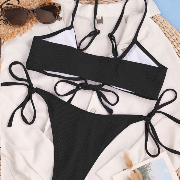 Carole Ribbed Style Bikini Set