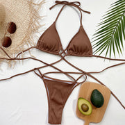 Haley Halter Bikini Set