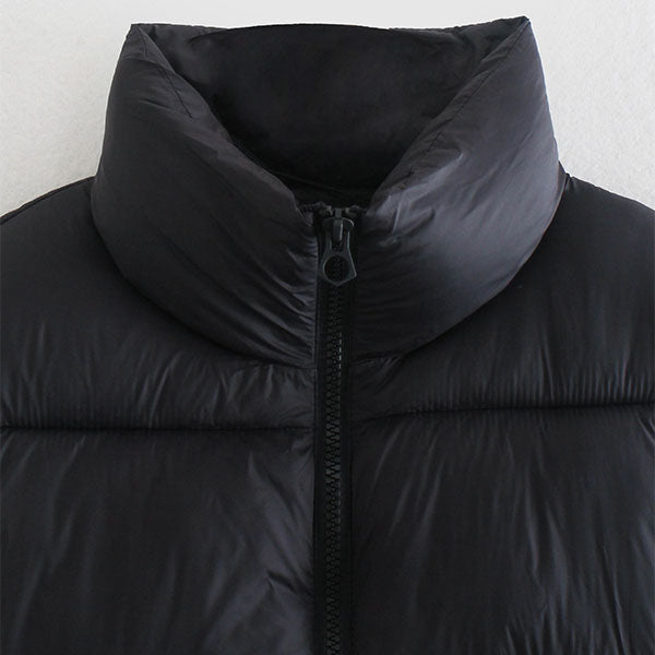 Kacy Sleeveless Puffer Crop Vest