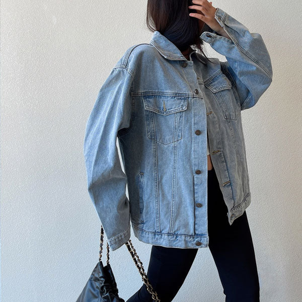 Oversized Denim Jackets  Shop Oversized Denim Jackets Online