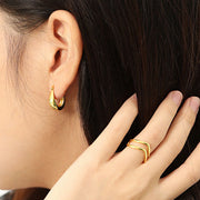 Mag U-Shaped Earrings