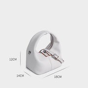 Jenn Minimalist Leather Hobo Bag