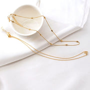 Kelsi Simple Love Layered Necklace