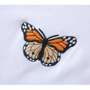 Germaine Butterfly Embroidery Hoodie