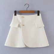 Kenza Cropped Blazer Skirt Set