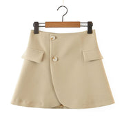 Kenza Cropped Blazer Skirt Set