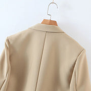 Kenza Cropped Blazer Skirt Set