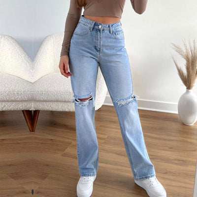 Sophie Wide-Leg Denim Jeans