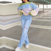 Sophie Wide-Leg Denim Jeans