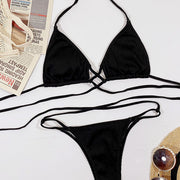 Haley Halter Bikini Set