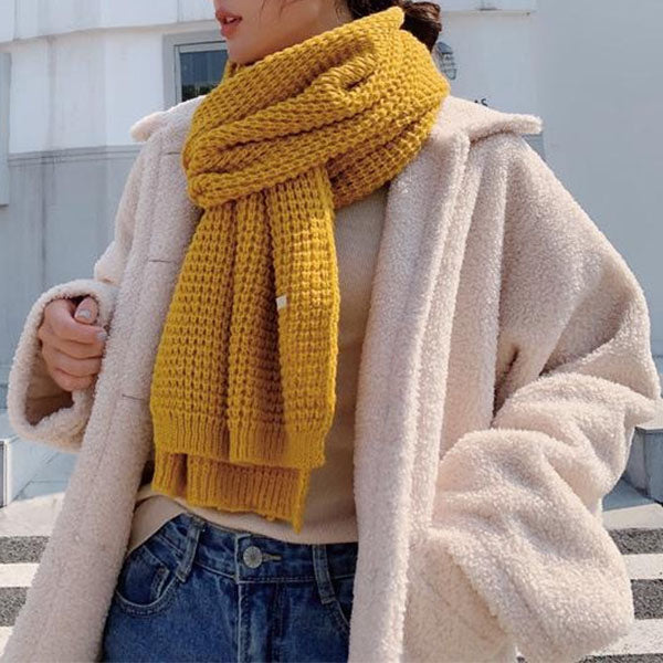 Sandy Chunky Knit Scarf