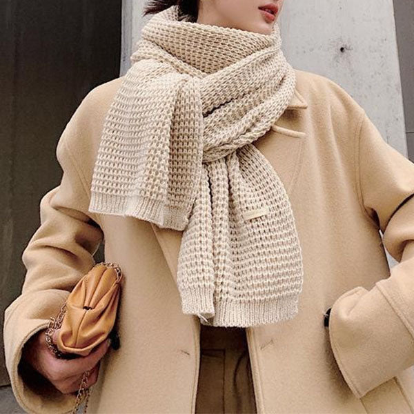 Sandy Chunky Knit Scarf