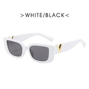 Grace Rectangle Vintage Sunglasses