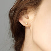 Mali Opal Stud Earrings